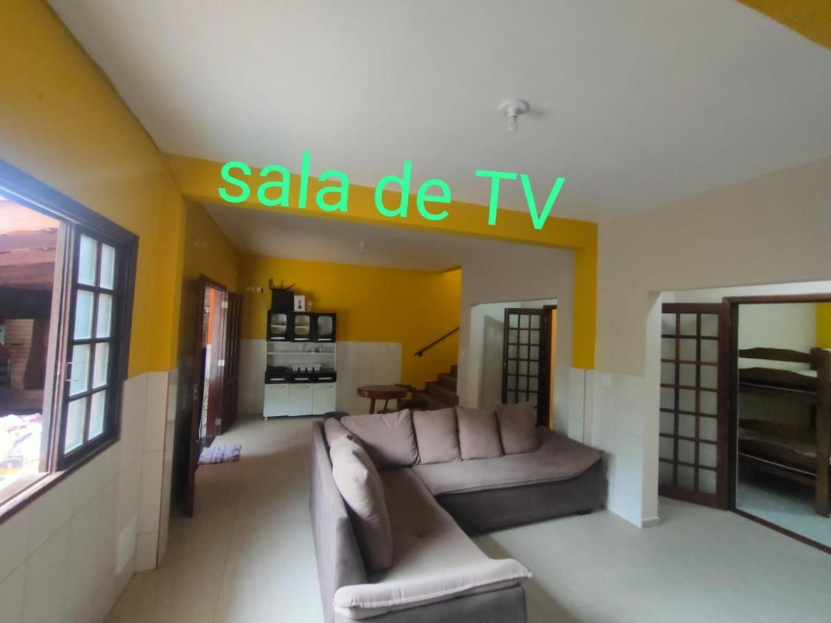 Hospedagem Casa Laranja Ubatuba Kültér fotó